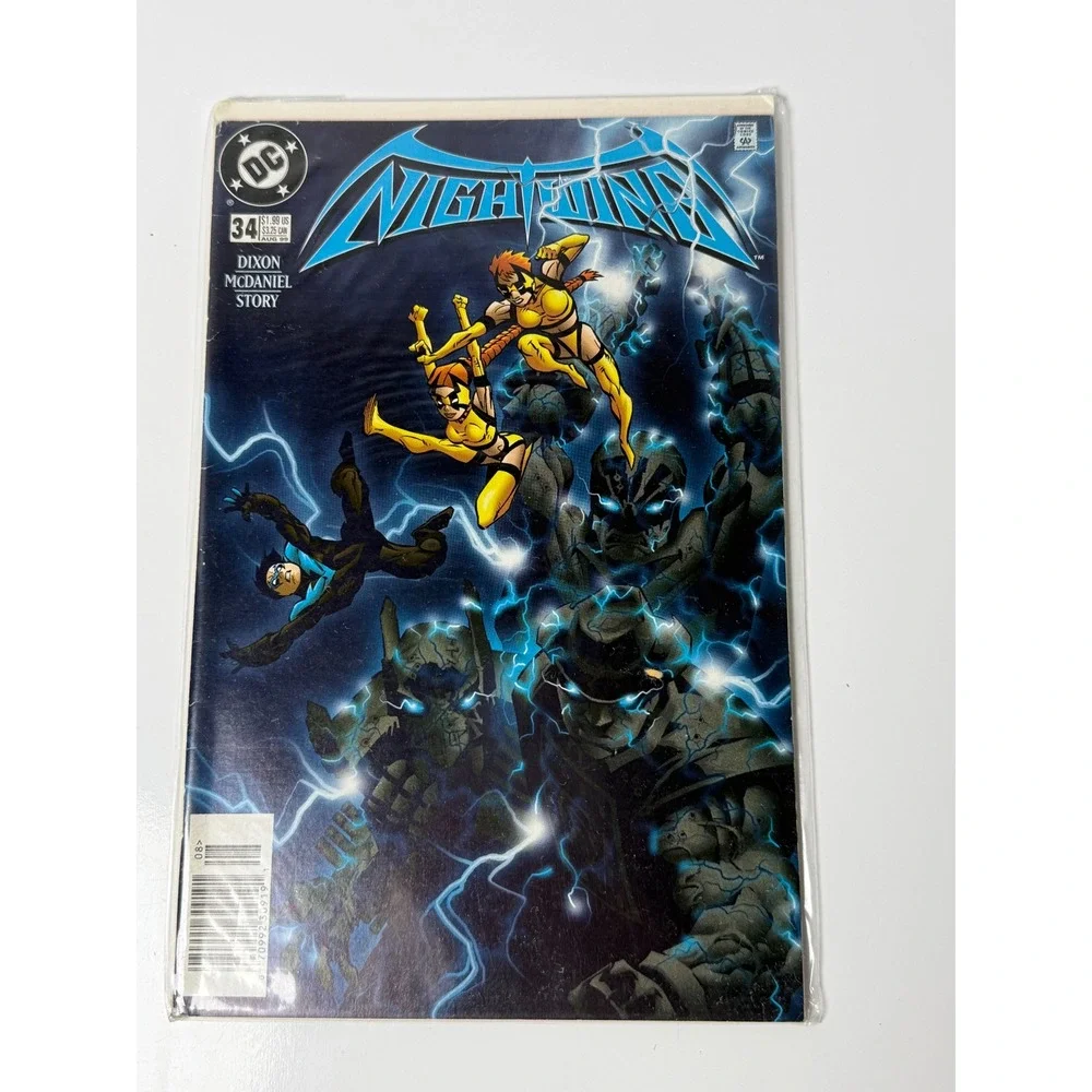 Nightwing 34 DC Comics 1999 Chuck Dixon Scott McDaniel Double Dare Bludhaven